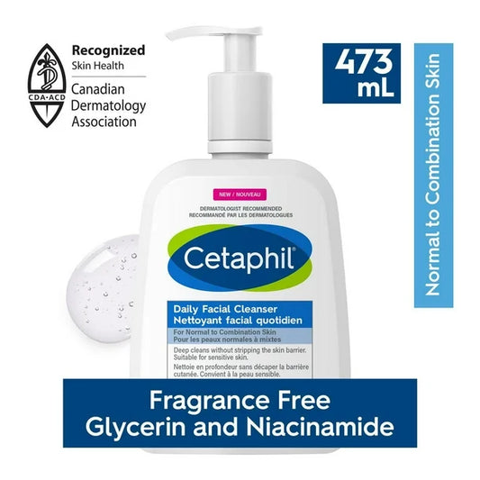 Cetaphil Daily Facial Cleanser, Fragrance Free