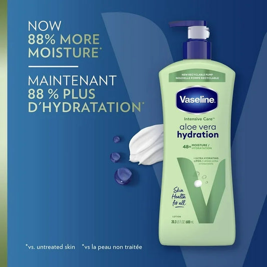 Vaseline Intensive Care™ with 48H Moisture Aloe Vera Hydration Body Lotion